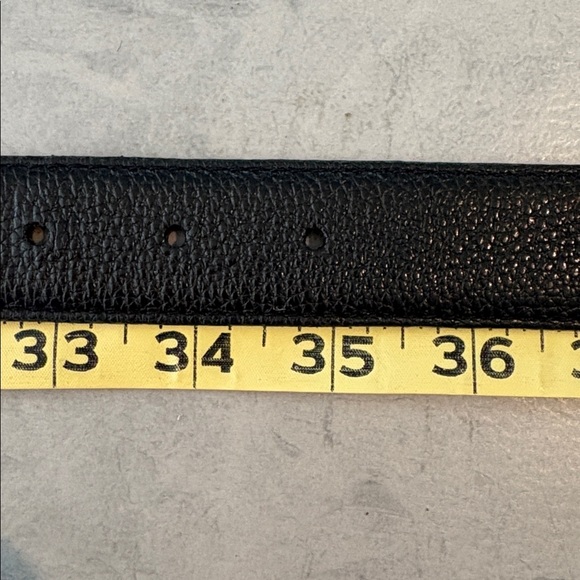 Brighton belt   reversible Black Gray pebbled Leather /silver tone buckle NWOT - Picture 8 of 9